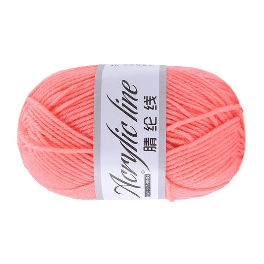 50g/Ball Acrylic Wool Yarn Soft Thread Handmade DIY Knitting Doll Baby Sweater Hat Knitted Kids AdultScarf Blanket Warm