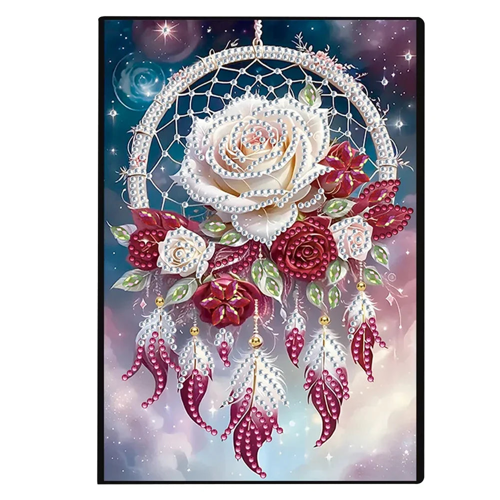 DIY Special Shaped Journal Sketchbook DIY Diamond Art Diary Book Journal Notebook for Adults Kids Home Office Art Drawing