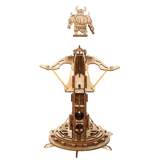 bow and crossbow Model DIY 3D Wooden Puzzle Building Block Kits Assembly Toy Birthday Gift For Kids Adult Home Decor