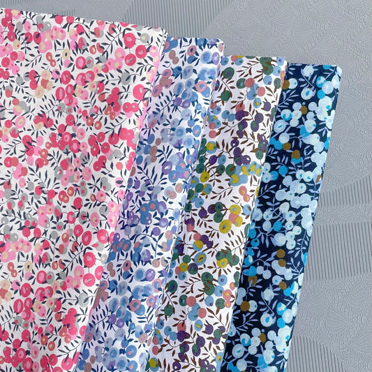 Wiltshire Liberty 100% Cotton Poplin 40S Original Design Fabric Digital Printing for Sewing Cloth Dresses Skirt Kids Designer