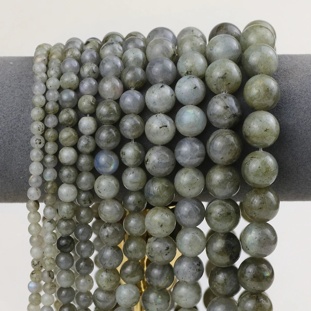 Natural Stone Beads 4 6 8 10 12mm Tiger Eye Amazonite Turquoises Agates Lava Round Spacer Beads For Jewelry Making DIY Bracelets
