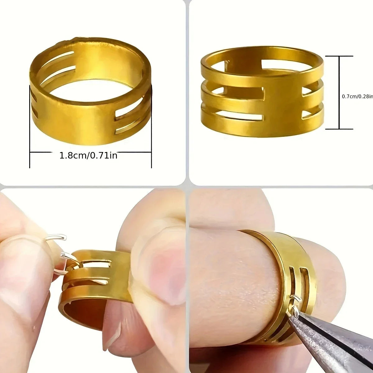 6-Piece Black Jewelry Pliers Set - Pointed/Chain/Round-Nose Pliers & Wire Cutters for DIY Bracelet Weaving, Jewelry Crafting