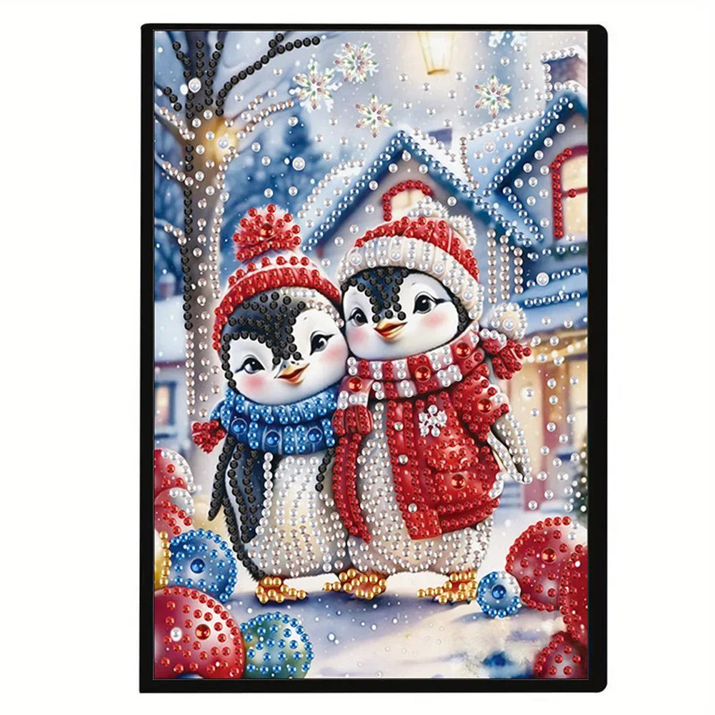 DIY Special Shaped Journal Sketchbook DIY Diamond Art Diary Book Journal Notebook for Adults Kids Home Office Art Drawing