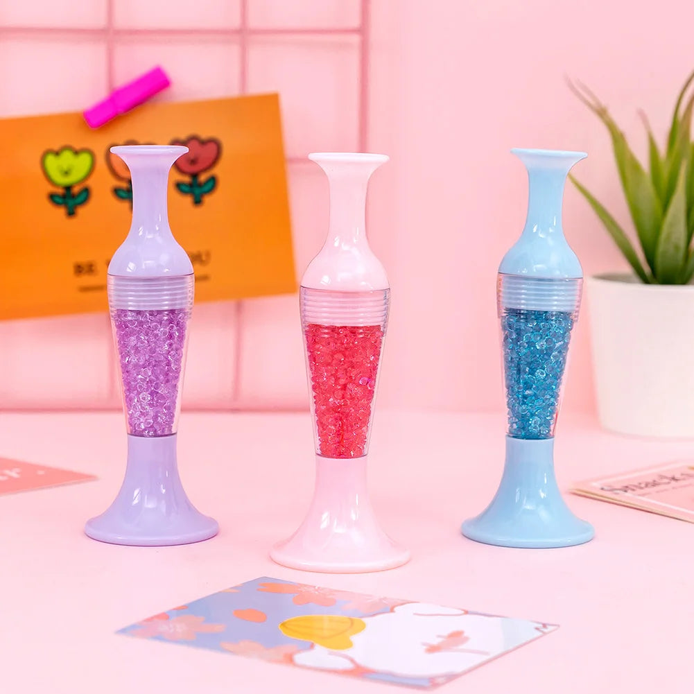 Flower Pot Shape 5D Diamond Painting Point Drill Pen DIY for Round/Square Drill
