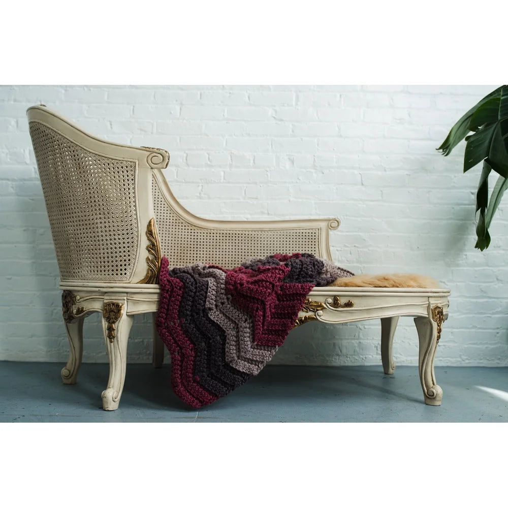 Re-Spun Thick Quick Yarn 100% Recycled Polyester Super Bulky 223 Yards 340 Grams Eco Friendly Yarn Wearables Home Décor