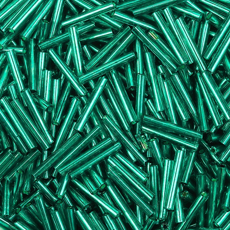 120/600pcs 2x12mm Charm Czech Glass Beads Cylindrical Tube Bugle Spacer Beads For Craft Making DIY Earring Necklace