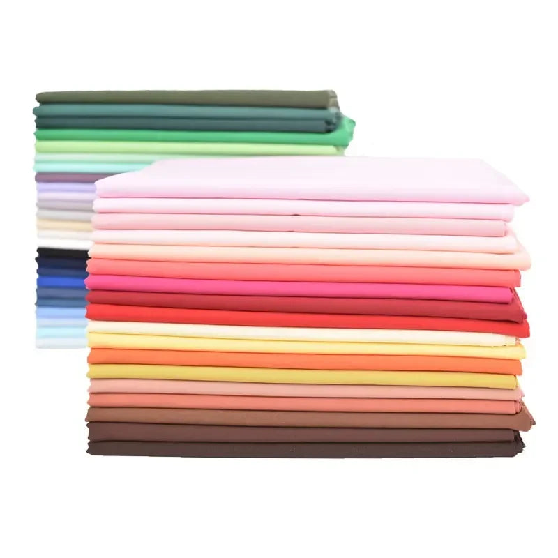 140x50cm 60s Thin High-Count Summer Solid Cotton Soft Lined Cloth Lining Fabric for Dresses and Kids' Shirts Sewing Cloth