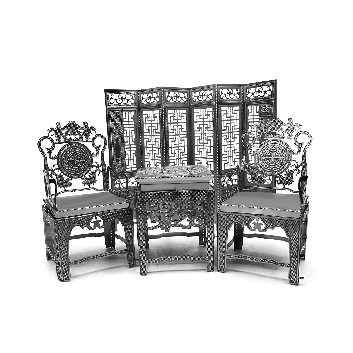 vintage furniture 3D Metal Puzzle DIY Model Building Kit Adult Toys Birthday Gift