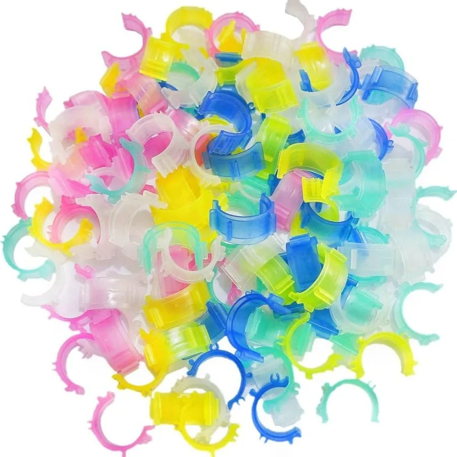 80Pcs/Pack Colorful Sewing Bobbin Small Clips Sewing Tool Accessory Thread Clips Holder Tool for Craft and Home Use Ideal for O