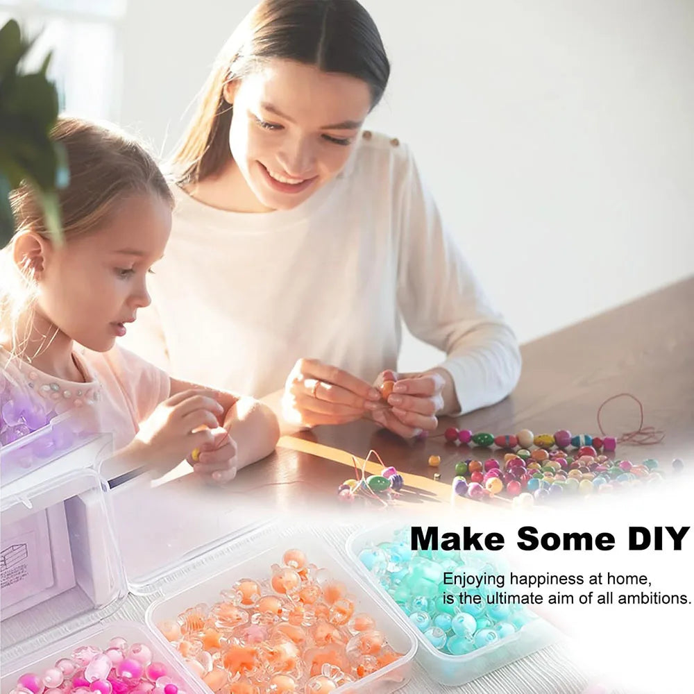 DIY Diamond Painting Embroidery Storage Box, Nail Art Jewelry Rhinestone Mosaic Storage Container, Multifunctional Storage Box