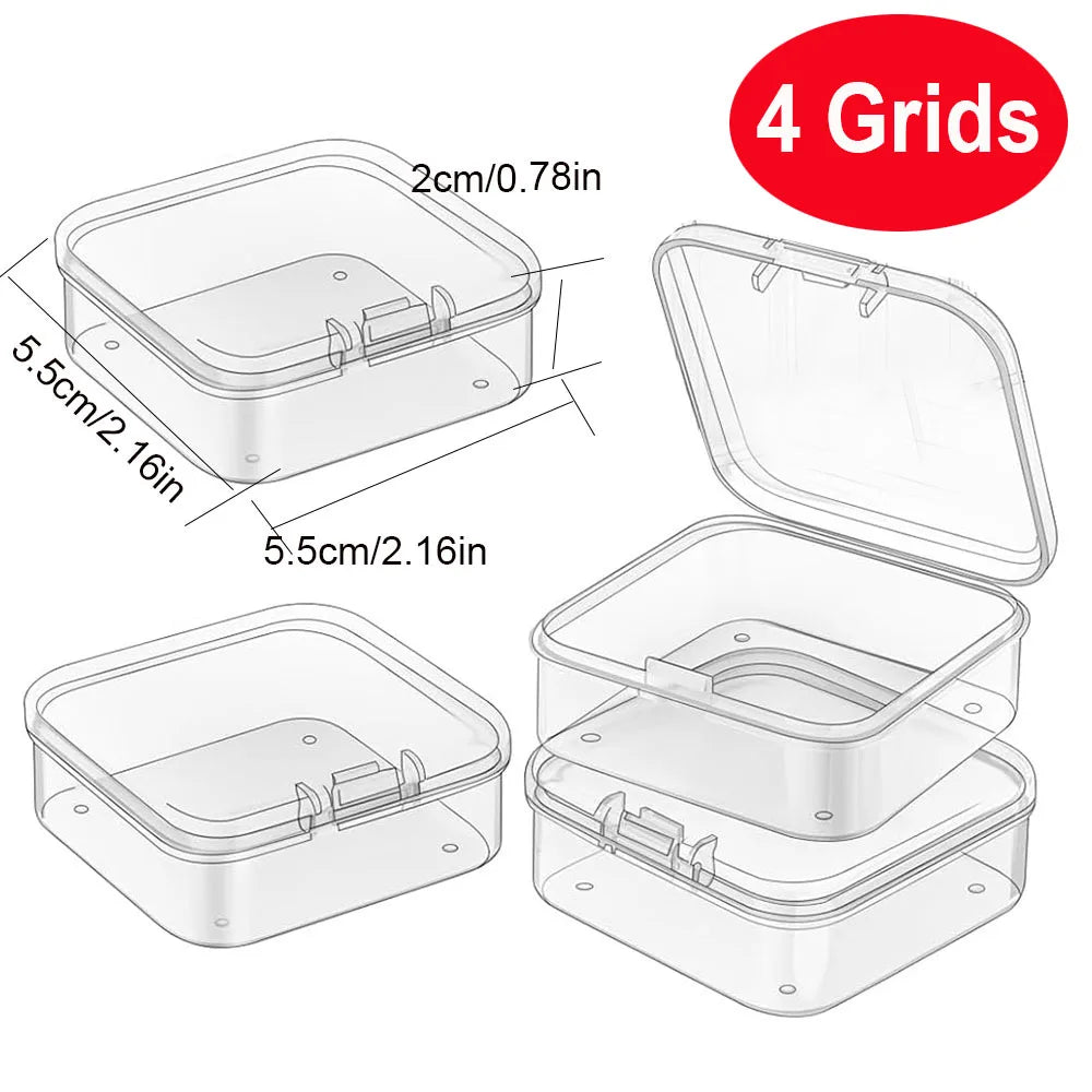 DIY Diamond Painting Embroidery Storage Box, Nail Art Jewelry Rhinestone Mosaic Storage Container, Multifunctional Storage Box