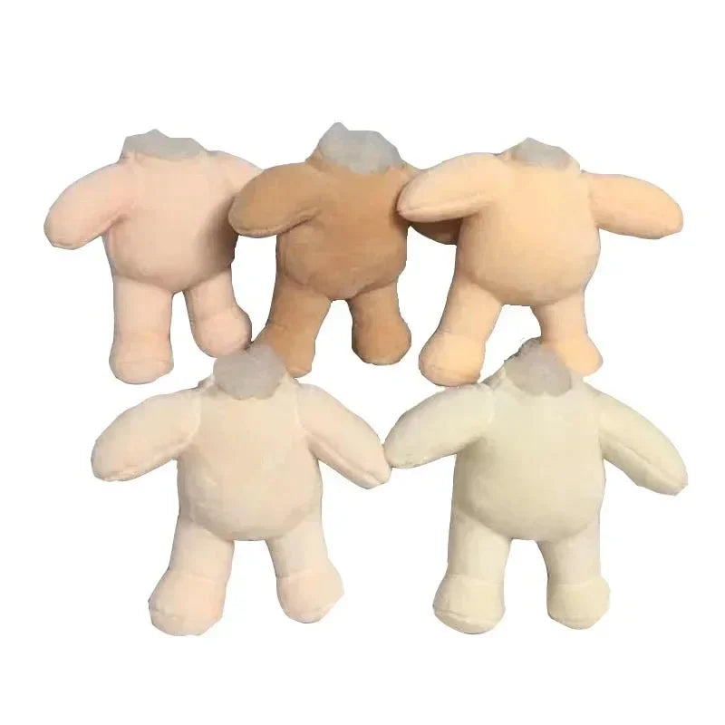 50x50cm/150x50cm 1mm Cotton Doll Skin Fabric 1mm Crystal Super Soft Plush Flesh Pad Short Hairy Dense Pillow Handmade DIY Fabric