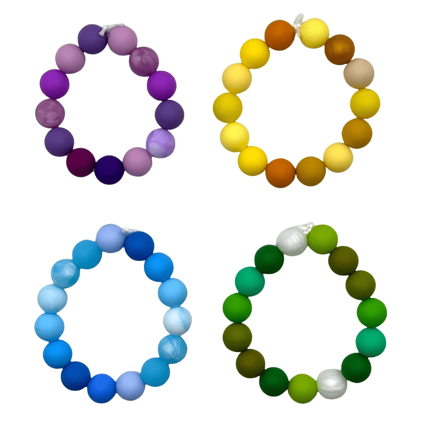 120pcs 15mm round silicone beads mixed focal beads silicone pen beads DIY handmade necklace  keychain beads jewelry beads