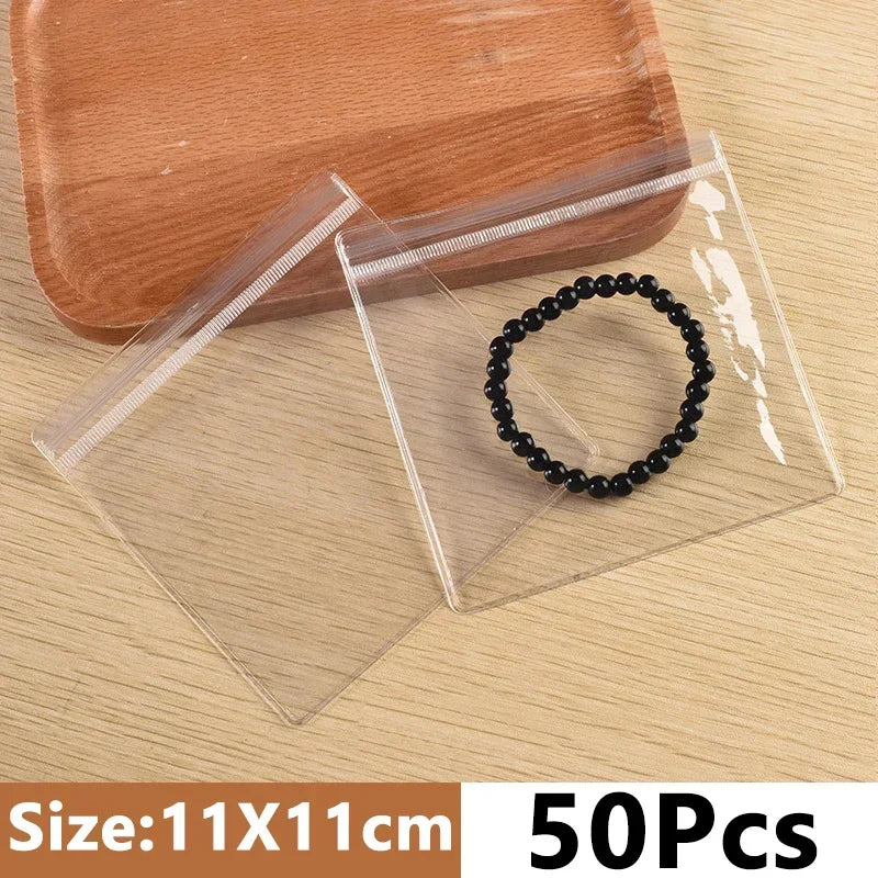 INS Anti-oxidation Jewelry Storage Albums Desktop Drawer Organizer Transparent Necklace Bracelet Ring Book Holder Jewelry Bag