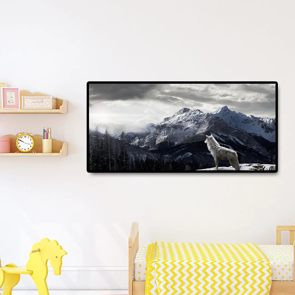 5D Full Drill Diamond Painting Mountain Landscape DIY Rhinestone Picture Crafts