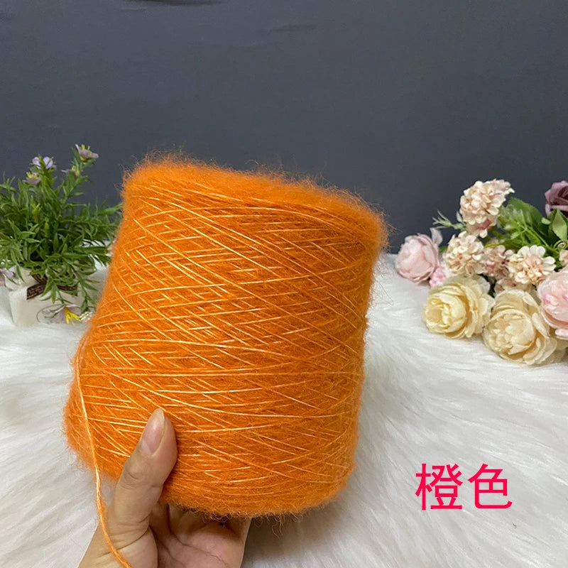 500G/PC Mohair Yarn High Quality Super Soft And Warm Baby Wool Crochet Yarn Anti-Pilling For Hand Knitting Scarves Sweaters Hats