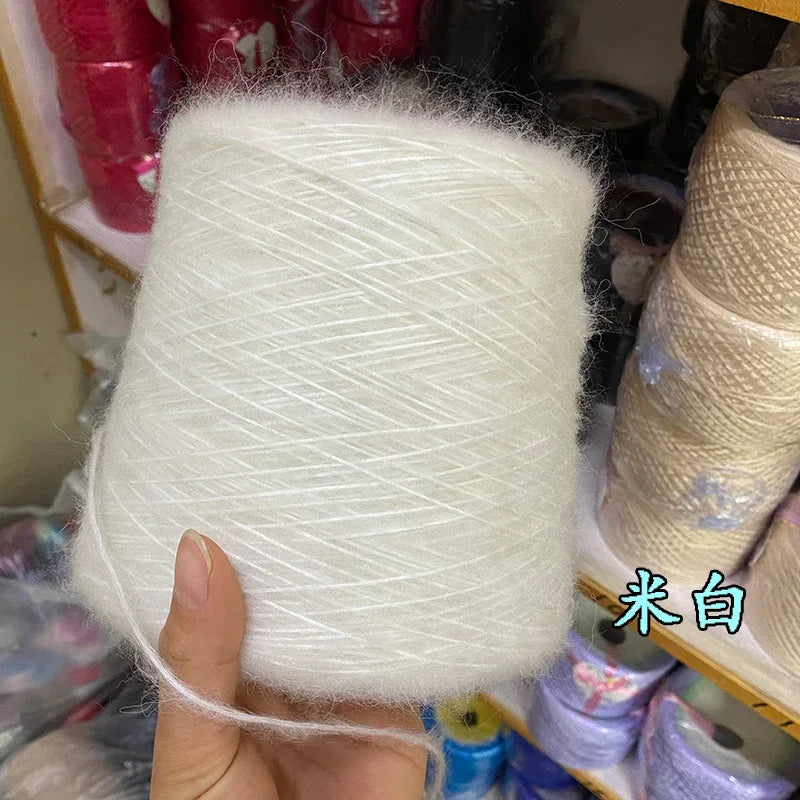 500G/PC Mohair Yarn High Quality Super Soft And Warm Baby Wool Crochet Yarn Anti-Pilling For Hand Knitting Scarves Sweaters Hats