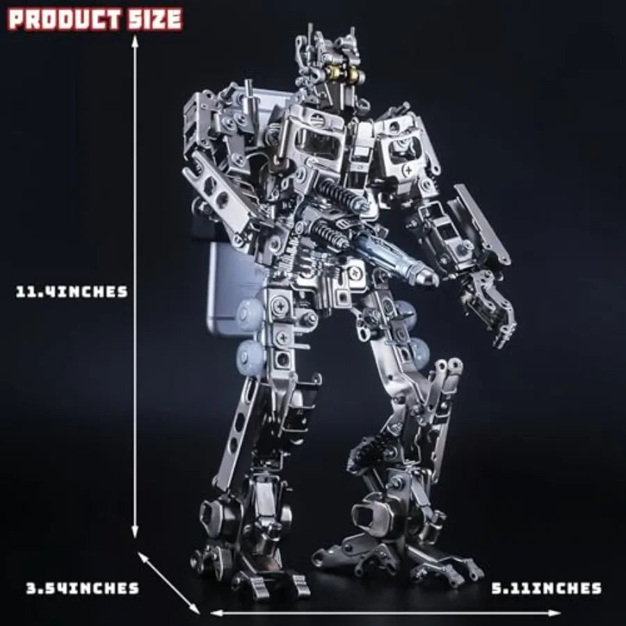 Adult 3D Metal Puzzle Mechanical Lord Metal Model Set 3D Adult Puzzle Building Blocks DIY Mechanical Model Set Men's High end G