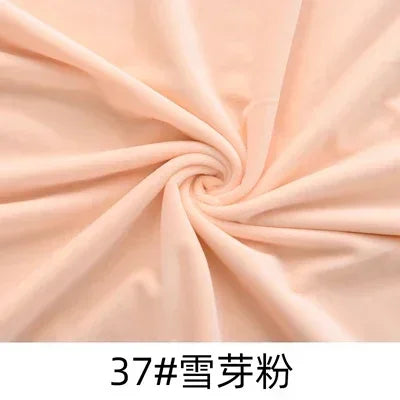 50x50cm/150x50cm 1mm Cotton Doll Skin Fabric 1mm Crystal Super Soft Plush Flesh Pad Short Hairy Dense Pillow Handmade DIY Fabric