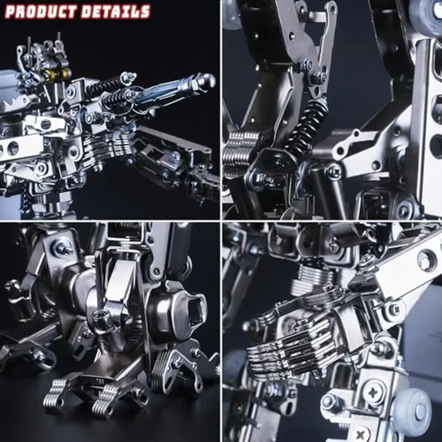 Adult 3D Metal Puzzle Mechanical Lord Metal Model Set 3D Adult Puzzle Building Blocks DIY Mechanical Model Set Men's High end G