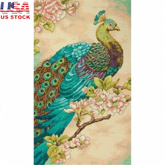 Simplicity Indian Peacock Counted Cross Stitch Kit by  1 Each