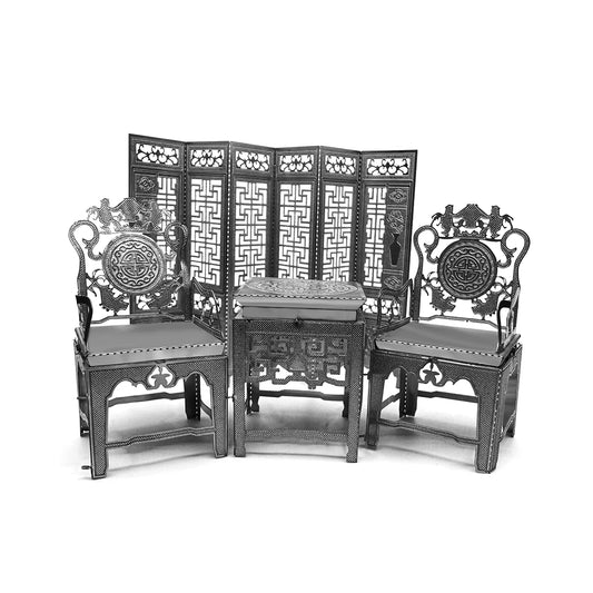 vintage furniture 3D Metal Puzzle DIY Model Building Kit Adult Toys Birthday Gift