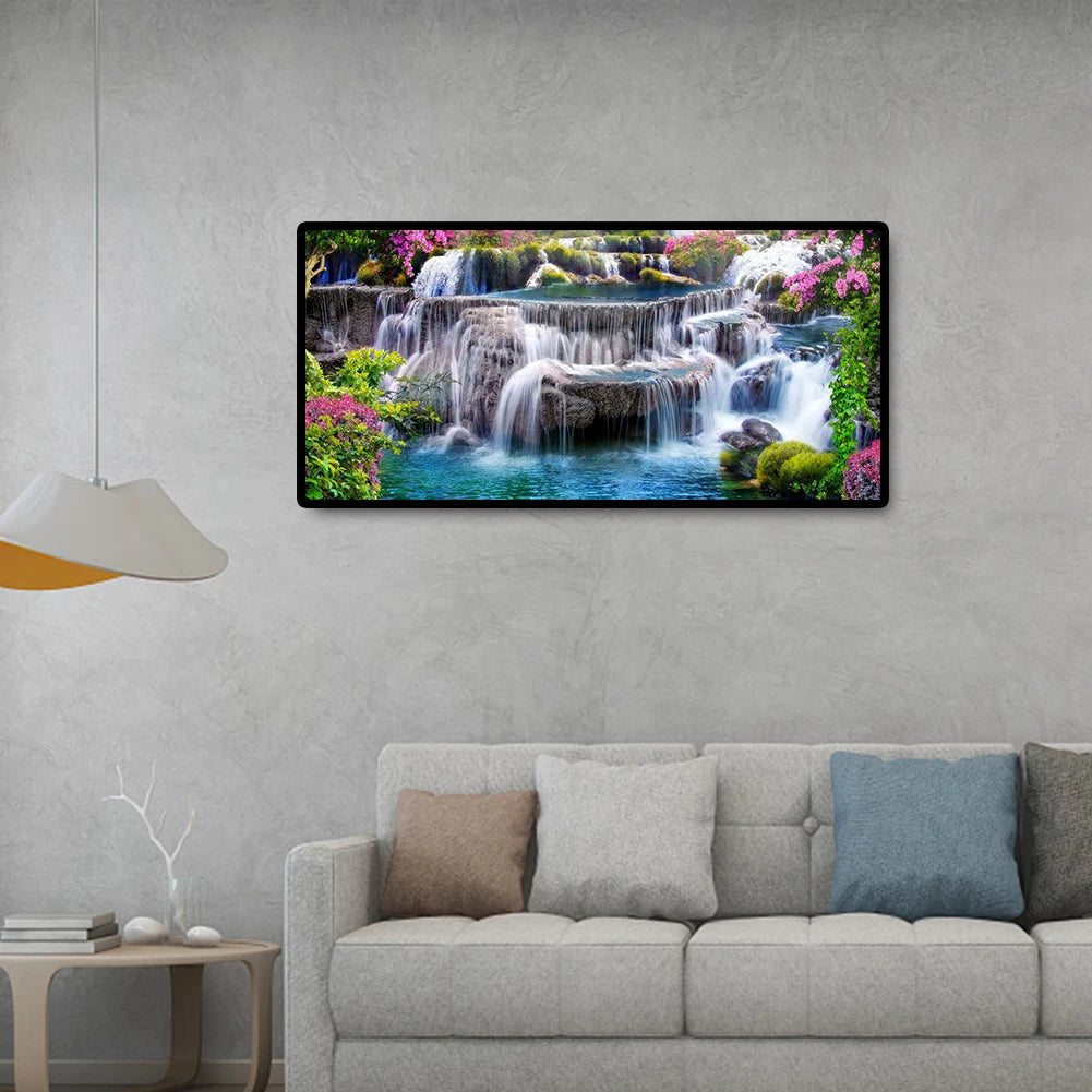 Mountain DIY 5D Full Round Drill Diamond Painting Landscape Picture Home Decor