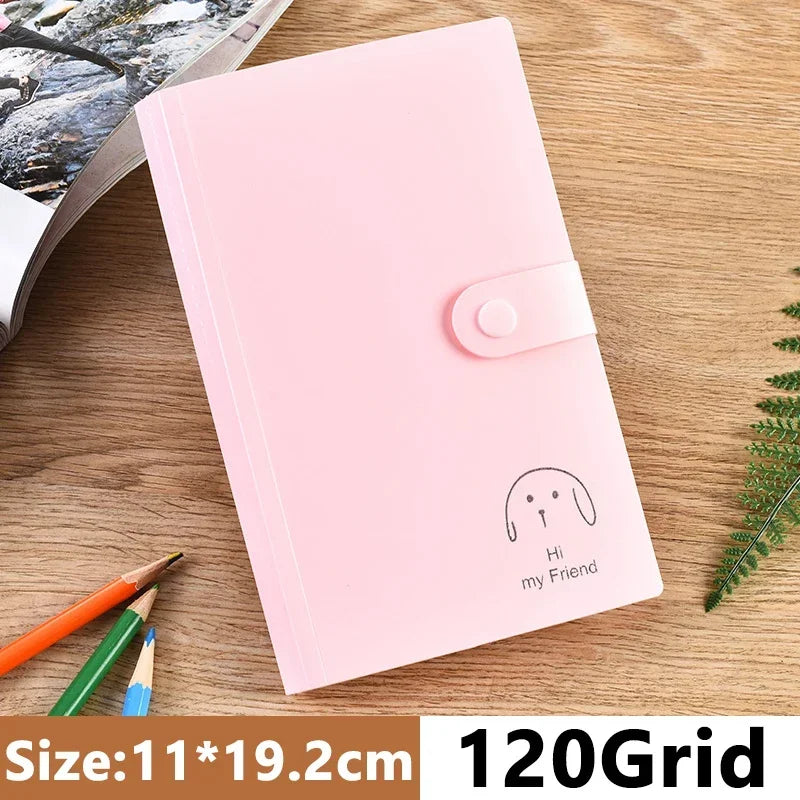 INS Anti-oxidation Jewelry Storage Albums Desktop Drawer Organizer Transparent Necklace Bracelet Ring Book Holder Jewelry Bag