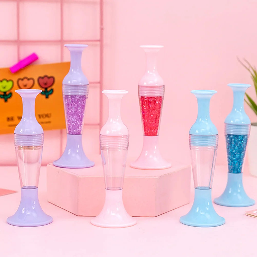 Flower Pot Shape 5D Diamond Painting Point Drill Pen DIY for Round/Square Drill