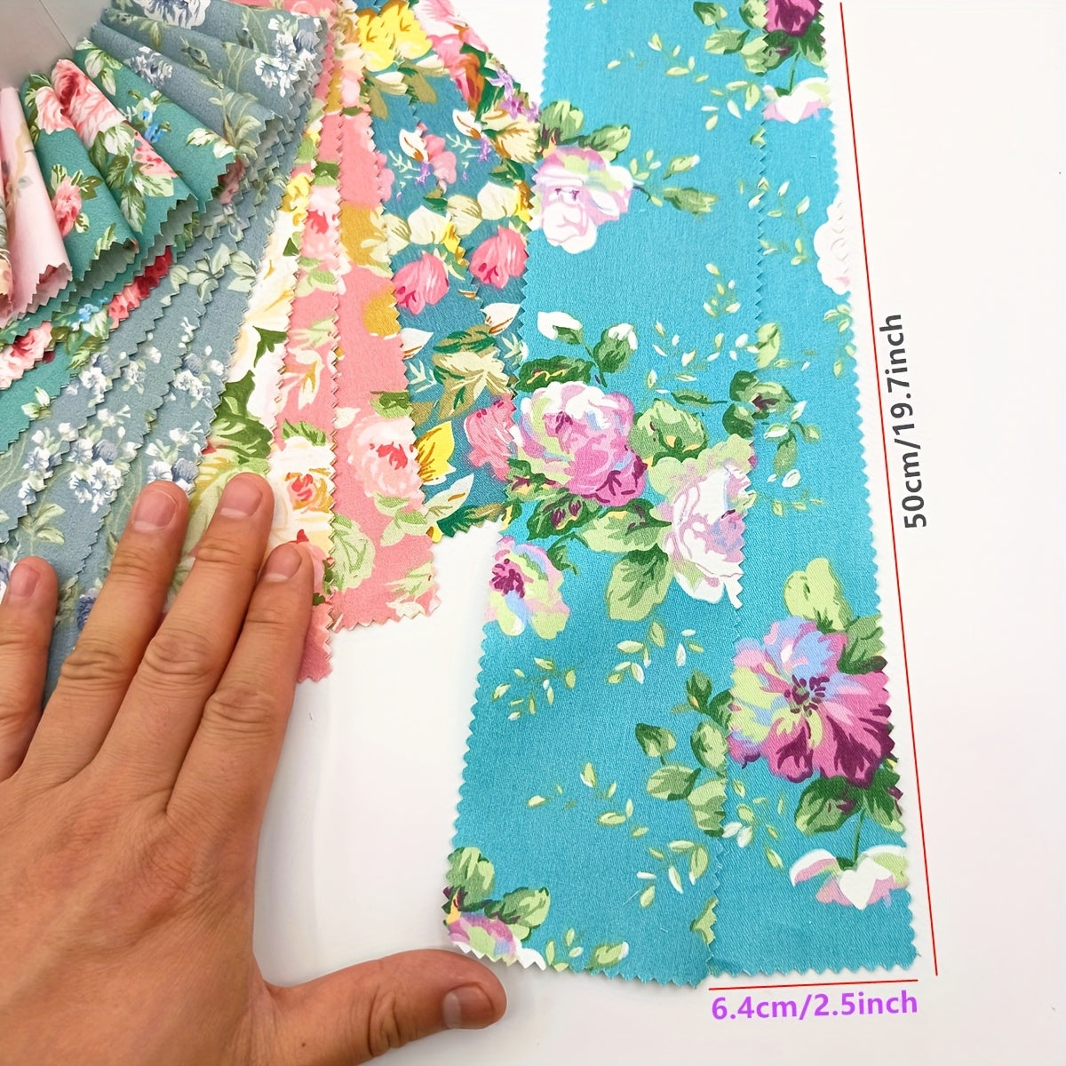 42pcs DIY Cotton Printed Handmade Fabrics Various Patterns Sewing Textile Dolls Clothes Cutting Cloth Home Work Art Fabric DIY Sewing Connection Fabric Handmade Artwork, Stitch, Manualidades, Regalos, Regalo Profesora, Telas