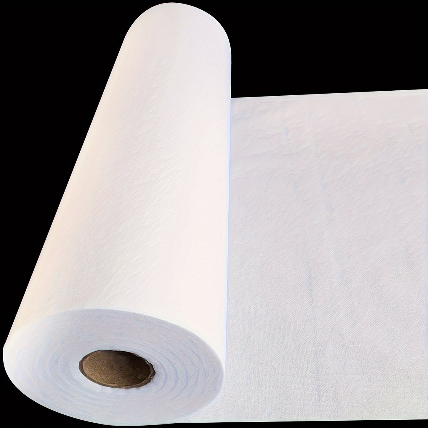 Iron-On Fusible Interfacing Roll - Medium Weight Nonwoven Polyester, Single-Sided Adhesive Fabric for Quilting & DIY Crafts, Easy to Trim, 11.8 Inches x 535.43 Inches