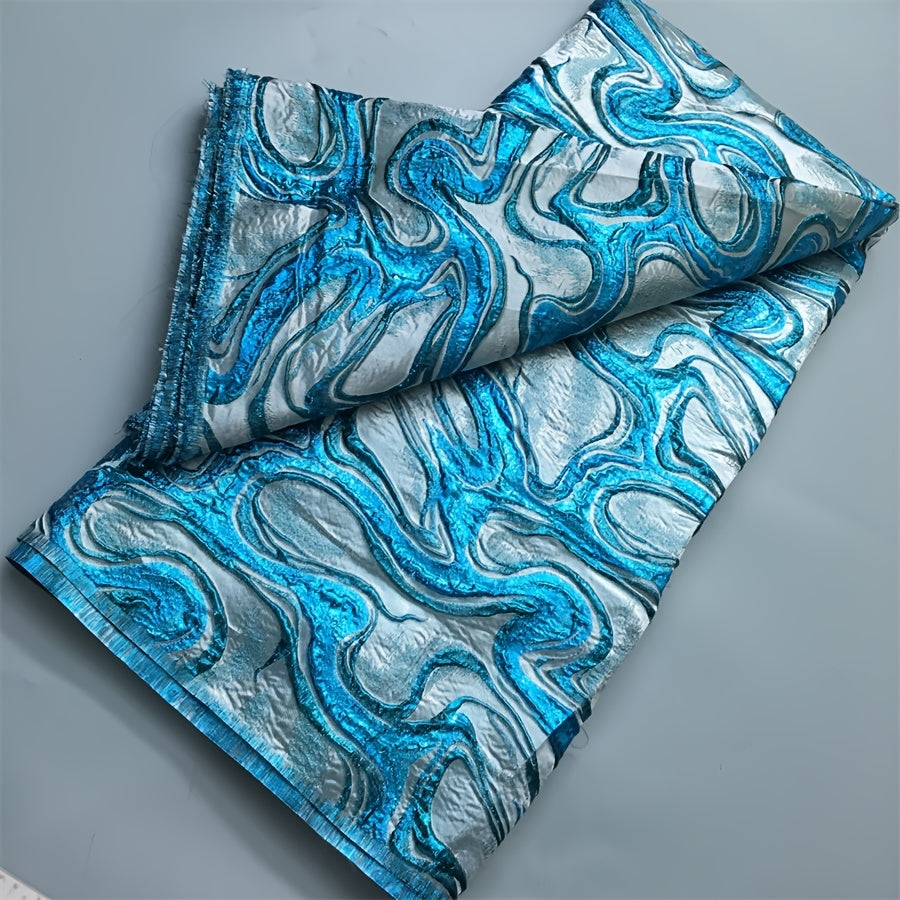 African Lace Fabric, 5 Yards/pc, Nigerian Fabric, Printed Fabric, Jacquard Brocade Fabric, Suitable for Wedding/Party/Daily