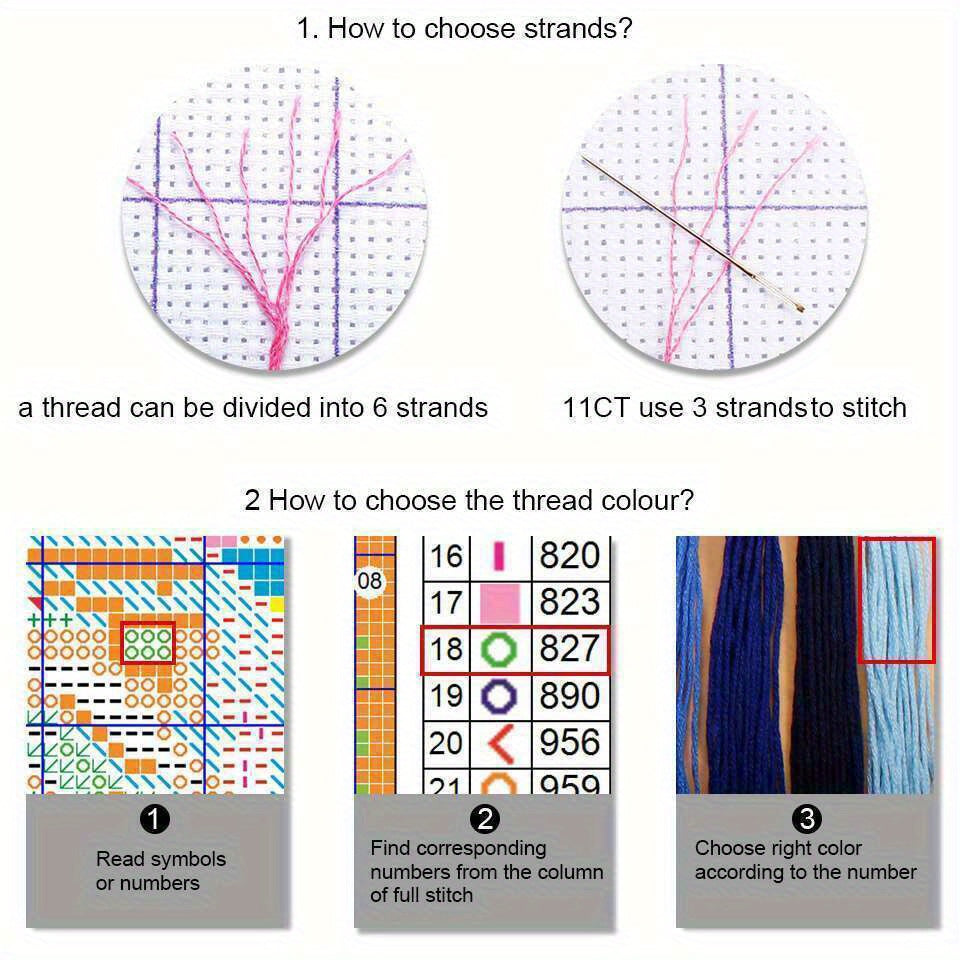 DIY Full 11CT Embroidery Cross Stitch Kits Majestic Black and White Horses Under Night Sky Pre Printed Aida Cloth Needles Threads Animal Art Cross Stitch Kit for Home Decor