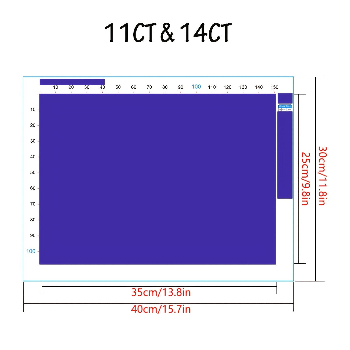 ZUOANLF 1set 30x40cm/11.8x15.7Inch DIY Cross Stitch Kit Frameless, stamped cross stitch kits, Embroidery Set for Home Decor, Includes Patterned Fabric & Threads, Perfect for Living Room Entrance or Bedroom Decoration and a Be