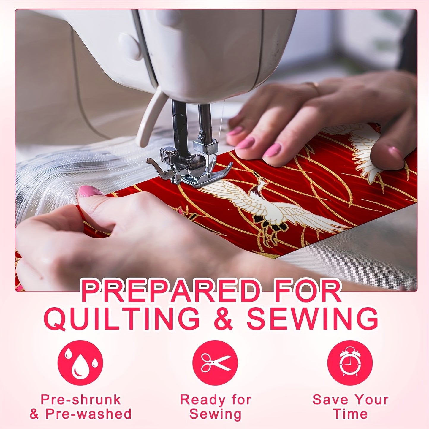 40pcs Jelly Roll Cotton, Fabric Bundles, Fabric Material DIY Projects for Adults - 2.56"X19.69" 100% Cotton Strips for Quilting And Sewing, DIY Projects for Clothes, Dolls, Home Decor