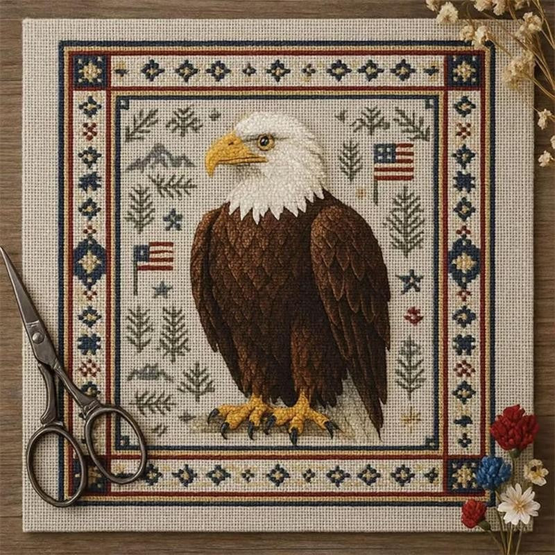 Hummingbird Cross Stitch Kit, Counted Cross Stitch Kits, Cardinal Embroidery,  Decorative Artwork, Floral Embroidery, Highquality Thread, Stitching Supplies, Hobbyists, Craft Enthusiasts