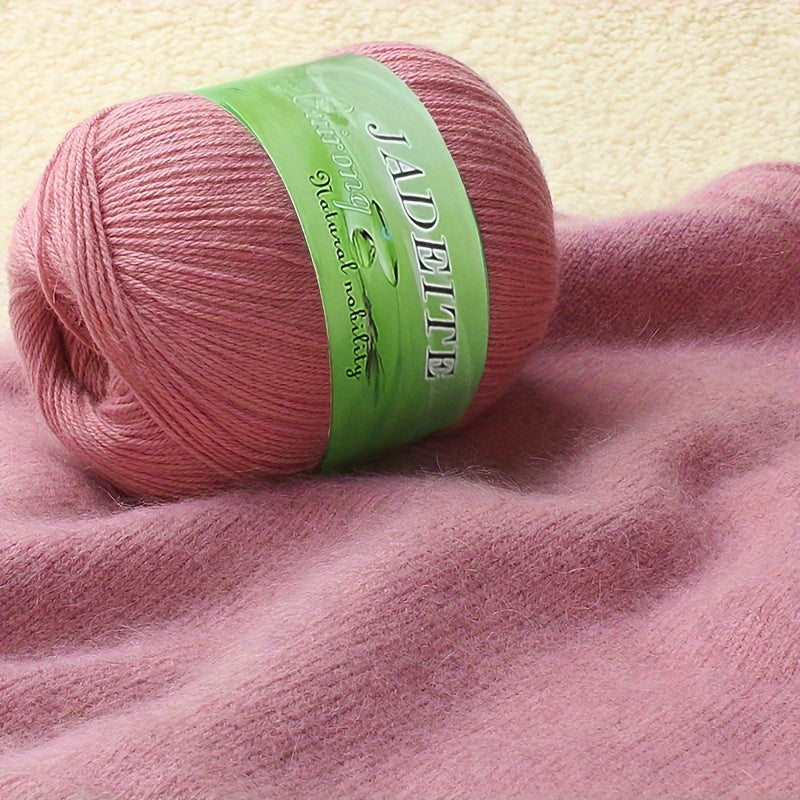 400g High-End Light Luxury Cashmere Yarn, Combed Goat Plush Yarn, Handmade Autumn/Winter Warm Fashion Knit Sweaters for Men and Women, Base Layer Sweaters, Scarves, Warm Wool Pants, 8pcs/Pack