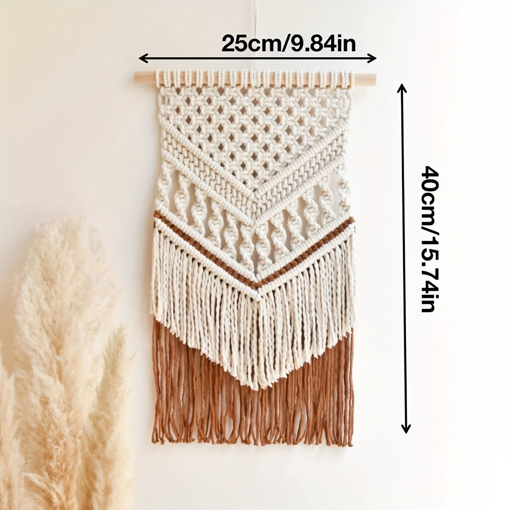 A Beginner'S Knitting Kit - Complete Tapestry Starter Set with Step-By-Step Instructions - Yarn & Needles Included - DIY Knitting Kit for Home Decor - Perfect Gift for Family & Friends - Ideal for Holidays