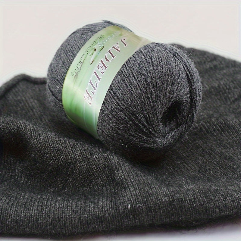 400g High-End Light Luxury Cashmere Yarn, Combed Goat Plush Yarn, Handmade Autumn/Winter Warm Fashion Knit Sweaters for Men and Women, Base Layer Sweaters, Scarves, Warm Wool Pants, 8pcs/Pack