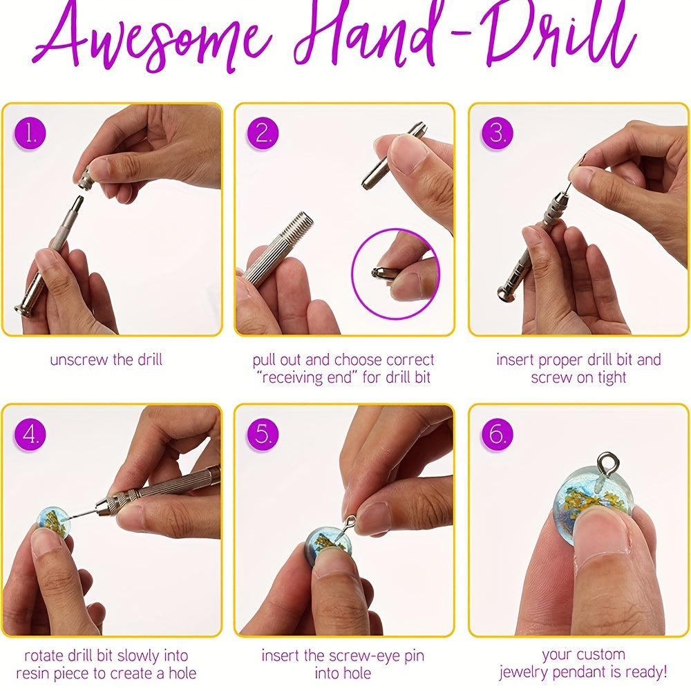 141pcs DIY Resin Casting Kit for Beginners - Includes Silicone Molds for Bracelets, Pendants, Earrings - High-Quality, Easy-Release, Reusable Epoxy Mold Set with Tools & Accessories - Create Jewelry with Colorful Designs, Uni